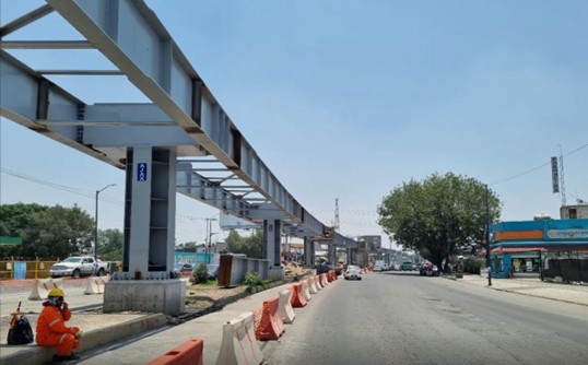 Trolebús Elevado Iztapalapa y Chalco Santa Martha 1