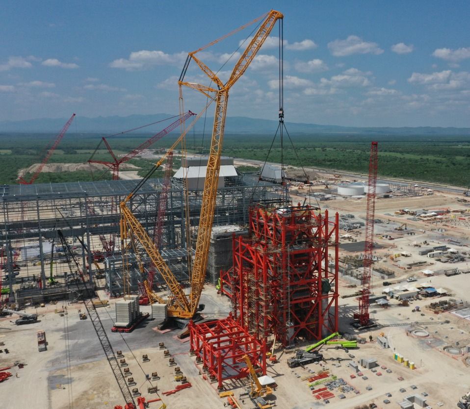 Torre del Reactor Ternium Pesqueria 1