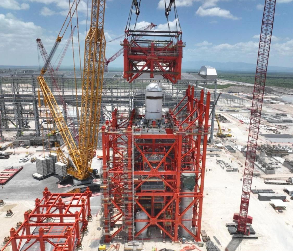 Torre del Reactor Ternium Pesqueria 1